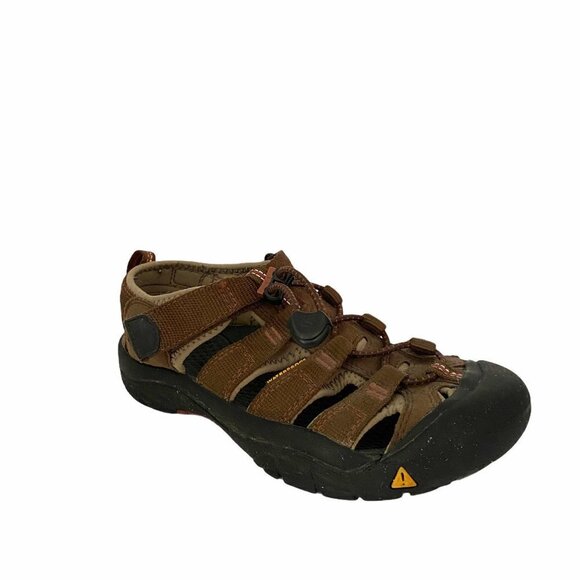 Keen Kids Brown Newport Outdoor Sport Active Leather Textile Sandals Size 3 - Picture 10 of 10